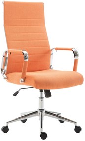 Design-Shop Kancelárska stolička Kolumbus - látka - Oranžová