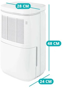Odvlhčovač vzduchu s LED displejom a nádržom kapacity 2,2 litrov