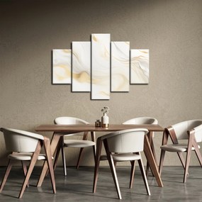 Obraz - Abstrakcia s dekorom (150x105 cm)