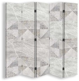 Gario Paraván Geometria a pastely Rozmery: 180 x 170 cm, Prevedenie: Klasický paraván