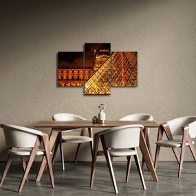 Obraz Louvre v Paríži (90x60 cm)