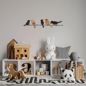 Nástenná kovová dekorácia Muhabbet viacfarebná