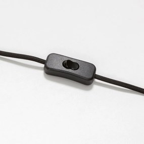 Bielo-zelená stolová lampa s kovovým tienidlom (výška 37,5 cm) Serenella - Kave Home