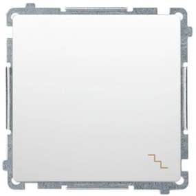 B BMW6.01/11 schodiskový vypínač biely