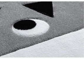 Detský kusový koberec Lev sivý 140x190cm