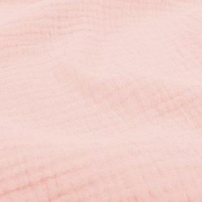 Biante Mušelínový behúň na stôl MSN-077 Bledo ružový 45x160 cm