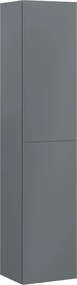 Mexen Orio, kúpeľňový podstavec 35 cm, 2 dvierka, matný grafit - 91A11-03016-2-BF66