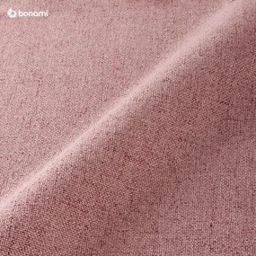 Pudrovoružová rozkladacia rohová pohovka Miuform Charming Charlie, pravý roh