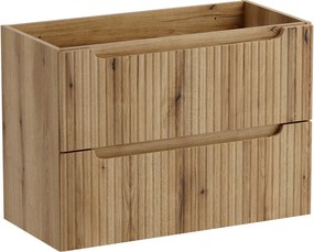 Závěsná skříňka pod umyvadlo Nova 82-80-40-2S dub coast evoke