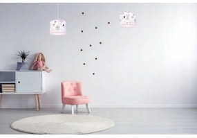 Nastaviteľná detská lampa s jemným dekorom