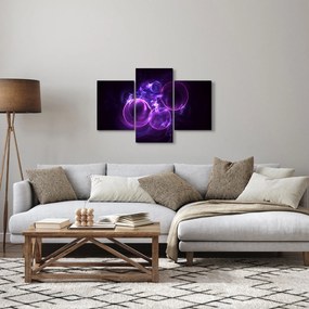 Abstraktný obraz bublín (90x60 cm)