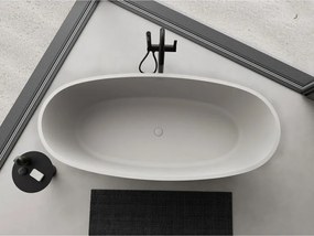 Mexen Torino, voľne stojaca vaňa z konglomerátu 175 x 78 cm, betónová matná, 5905315925305