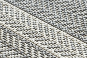 Koberec FLAT SISAL 48829637 Jedľa sivá