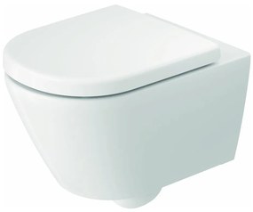 Duravit 49030900B2 - Závesné WC so sedátkom D-CODE keramika/lesklá biela