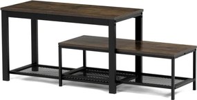 Set dvoch botníkov hnedý ABO-W2124 OLW (2 ks)