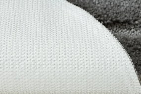 Kúpeľňový koberček SUPREME LINES línie, sivý kruh