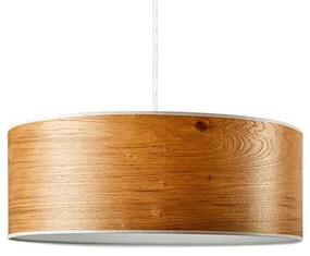 LeuchtNatur Discus závesná lampa 35 cm Dub biela