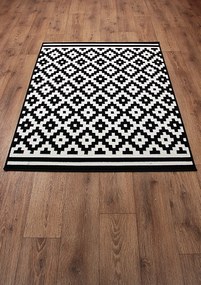 Koberec Gold WHITE 1223/18 rozmery koberec: 80x150 cm