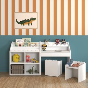 Bellamy Detský písací stolík Nook - biela