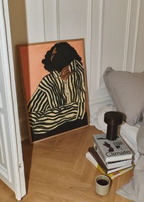 The Poster Club Plagát Serene Stripes by Hanna Peterson 50x70 cm