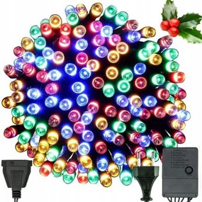 Kúzelný vianočný reťaz 200 LED farebný