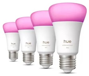 Sada 4x stmievateľných LED žiaroviek Philips Hue WACA E27/6W/230V 1000-20000K