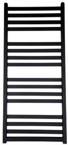 Regnis LOX, vykurovacie teleso 530x1800mm, 765W, čierna matná, LOX180/50/D500/BLACK