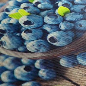 Obraz - Čučoriedky (120x50 cm)