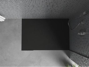 Mexen Otto, SMC obdĺžniková sprchová vanička 100 x 80 cm, čierna, 4N708010
