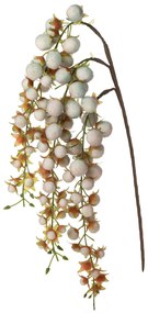 Dekoračný kvet 78 cm, zdobenie 42 cm svetlomodrá