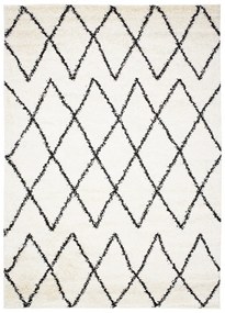 Kusový koberec shaggy Primka krémový 160x220cm