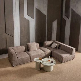 Lesklý okrúhly odkladací stolík ø 40 cm Veluna – WOOOD