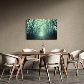 Obraz - Cesta s alejou stromov (90x60 cm)