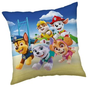 Detský vankúšik 40x40 cm Paw Patrol "Bridge" – Jerry Fabrics