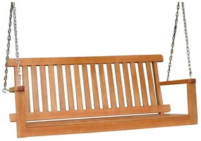 Záhradná závesná lavica z eukalyptového dreva Garden Pleasure Columbia