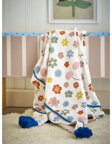 Detská deka z recyklovanej bavlny 130x160 cm Cherry – Bloomingville Mini