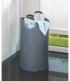 WENKO 3440803100 - Kôš na prádlo JUMBO 38x72 cm antracit/strieborná/čierna