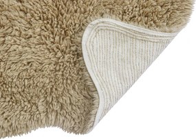 Lorena Canals, DOPREDAJ: 75x110 tvar kožešiny cm Vlněný koberec Woolly - Sheep Beige, 75x110 tvar kožušiny, béžová, detská izba