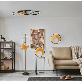 Searchlight 36303-1BK - LED Nástenné svietidlo CURIO LED/11W/230V hnedá