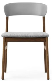 Stolička Herit Chair Synergy – sivá/dymový dub