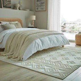 Flair Rugs koberce AKCIA: 80x145 cm Kusový koberec Verve Shyla Ivory - 80x145 cm