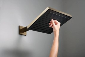 Hansgrohe Pulsify E, hlavová sprcha 260 1jet EcoSmart+, kartáčovaný bronz, HAN-24333140