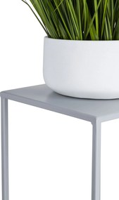 STOJAN NA KVETINÁČ SIMPLE 100X24X24 CM SIVÁ