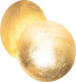 Inteligentné nástenné svietidlo zlaté vrátane Wifi G9 - Sunrise