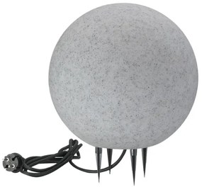 Vonkajšia lampa ARGENTO 1xE27/15W/230V pr. 30 cm IP65 šedá