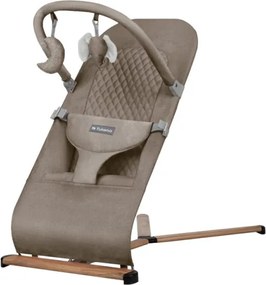 Detské hojdacie kreslo Moon 30 Beige