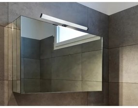 LED kúpeľňové osvetlenie pre zrkadlo LED/10W/230V 45 cm IP44 čierne