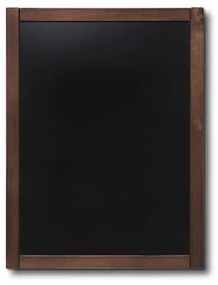 Kriedová tabuľa Classic, tmavohnedá, 60 x 80 cm