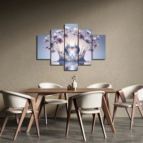 Obraz - Diamantové srdce (150x105 cm)