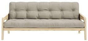 Variabilná pohovka Karup Design Grab Natural Clear/Linen Beige
